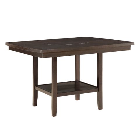 Balin Brown 5Pc. Counter Height Dining Set - Lexington Overstock Warehouse throughout Balin Dining Room Collection, Dining Room Table